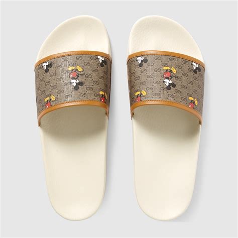 disney gucci slides